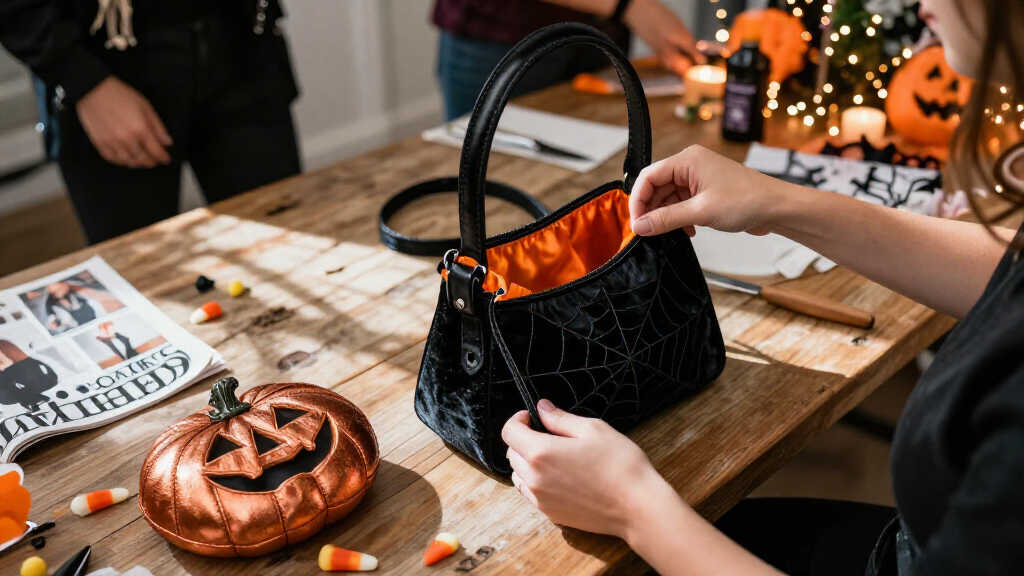 Halloween themed handbags for women