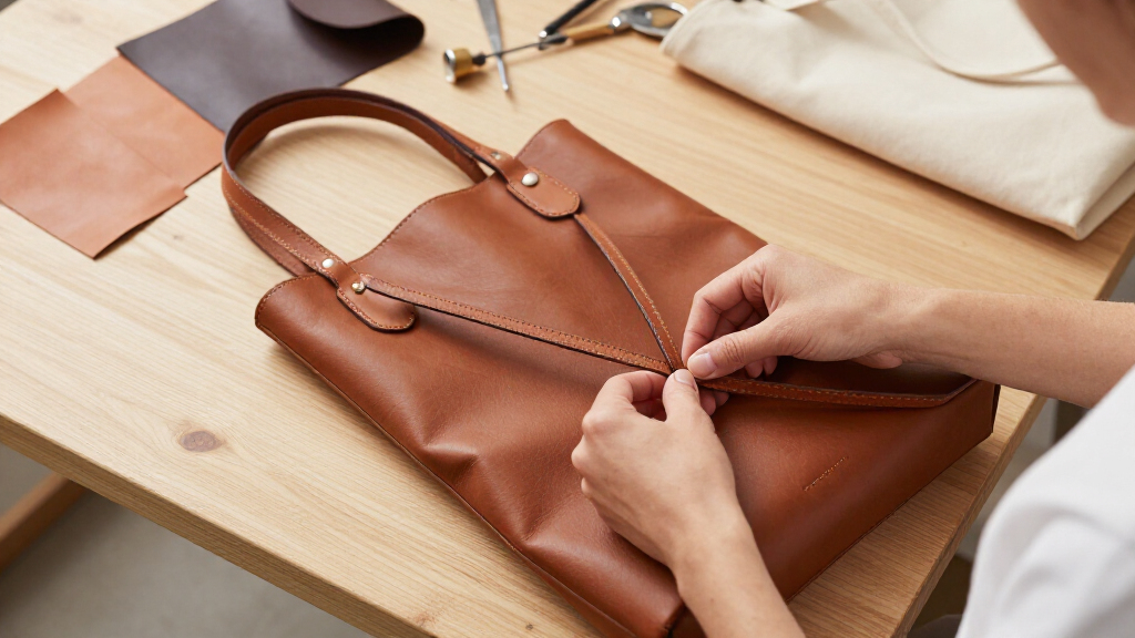 best premium leather tote bags amazon