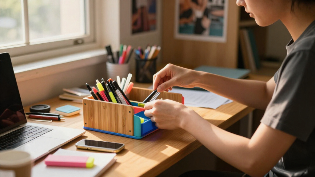 desk organizer for students
