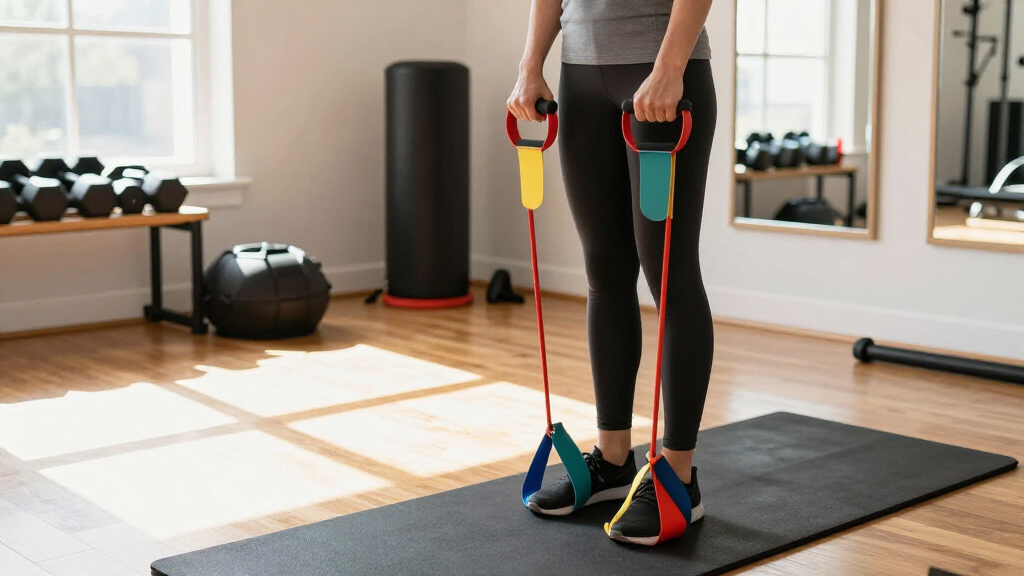 compact resistance bands set