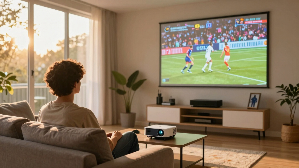 best ust projector for bright room sports viewing