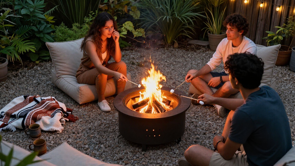 best fire pits for cool desert winter nights