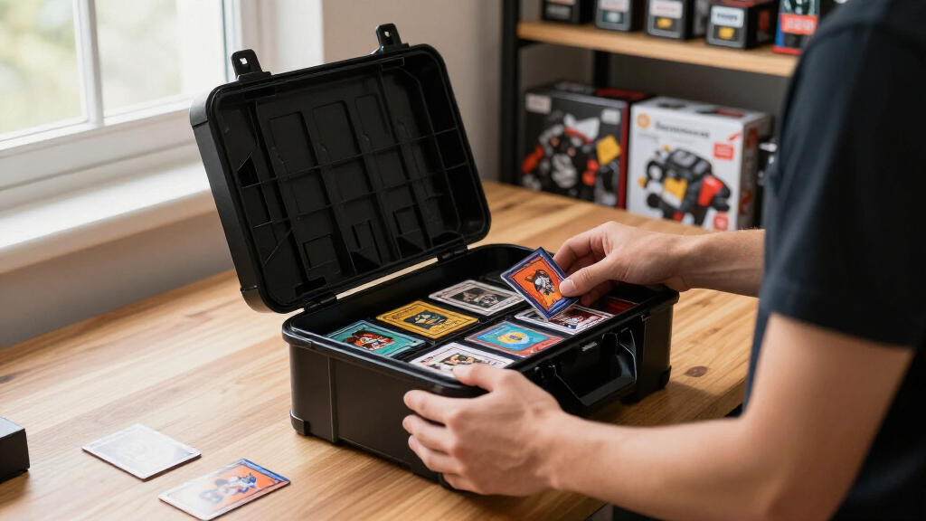 gaming card storage boxes