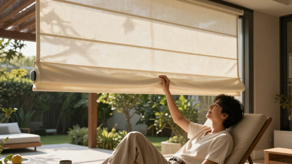 best motorized roman shades premium