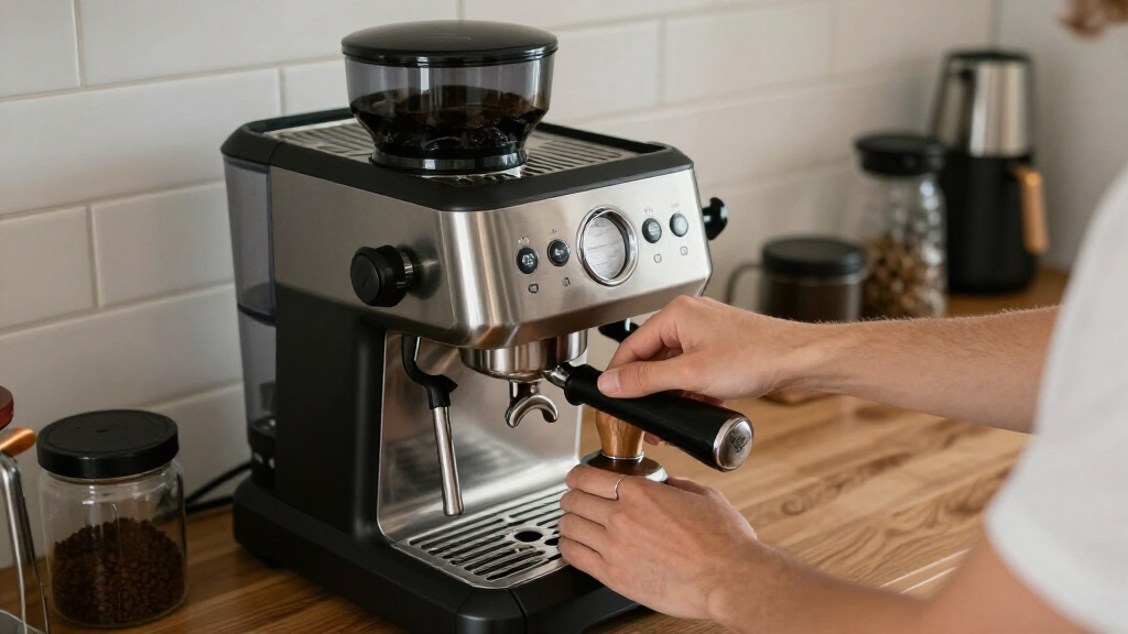 top rated espresso machine with grinder