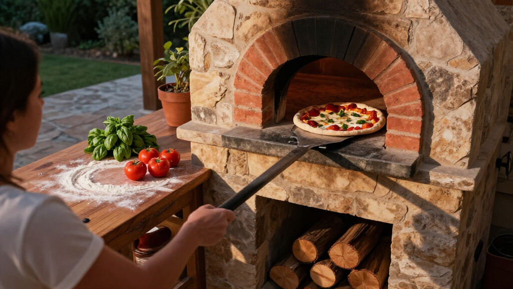 pizza oven wood fired