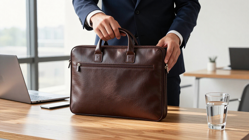 premium leather laptop sleeves for business professionals