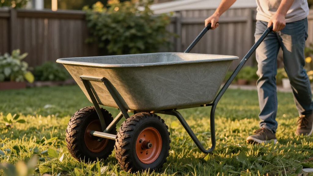 13 Best Heavy-Duty Garden Carts With Large Tires for Effortless Hauling