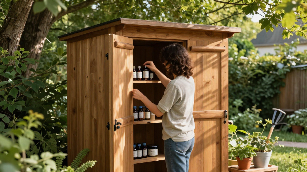 outdoor storage sheds