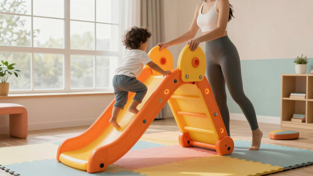 best foldable indoor slide