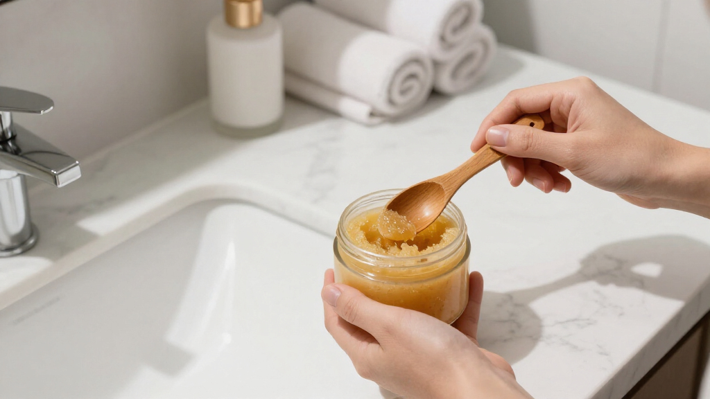 high end body exfoliators