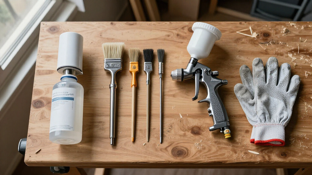 spray gun cleaning kit professional
