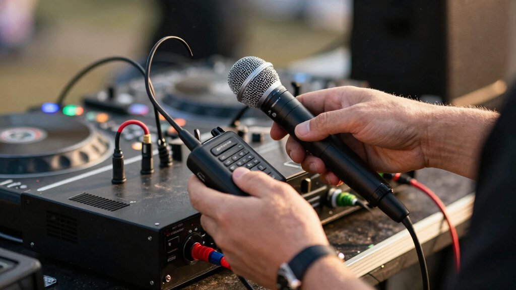 wireless microphone systems for DJs