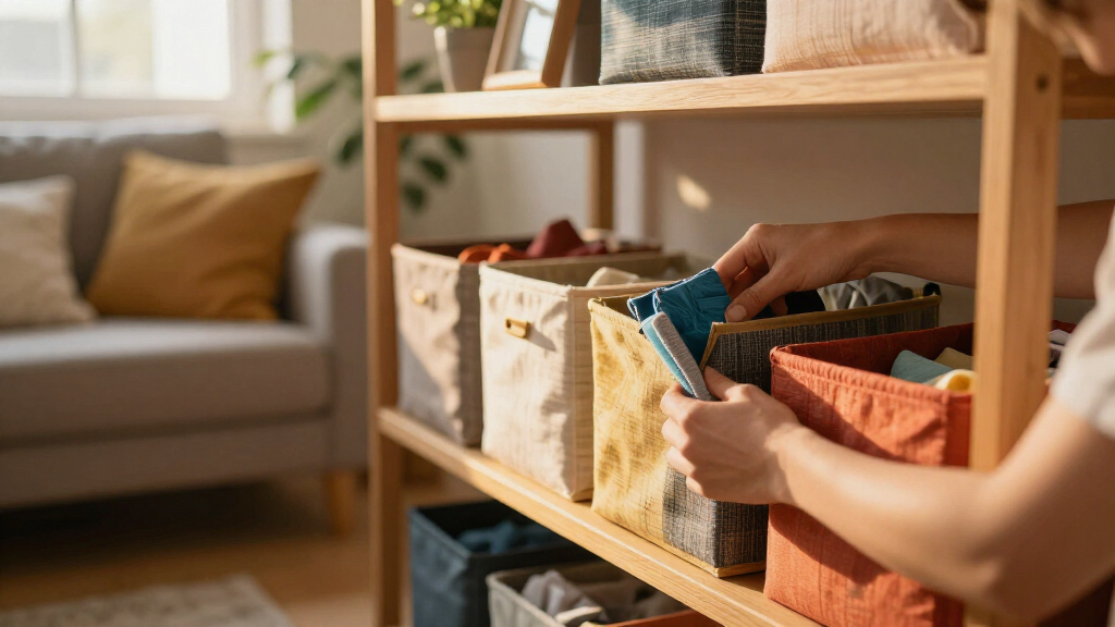cube storage organizer