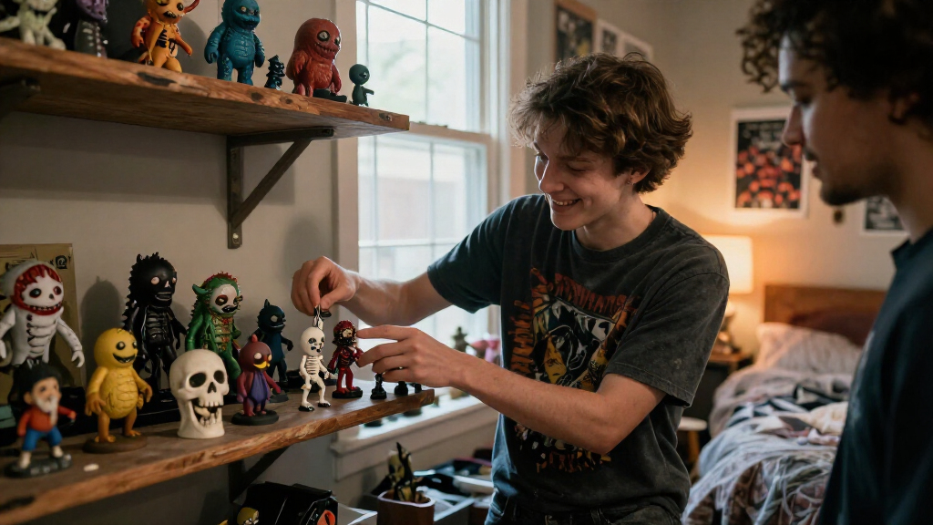 spooky collectible figurines