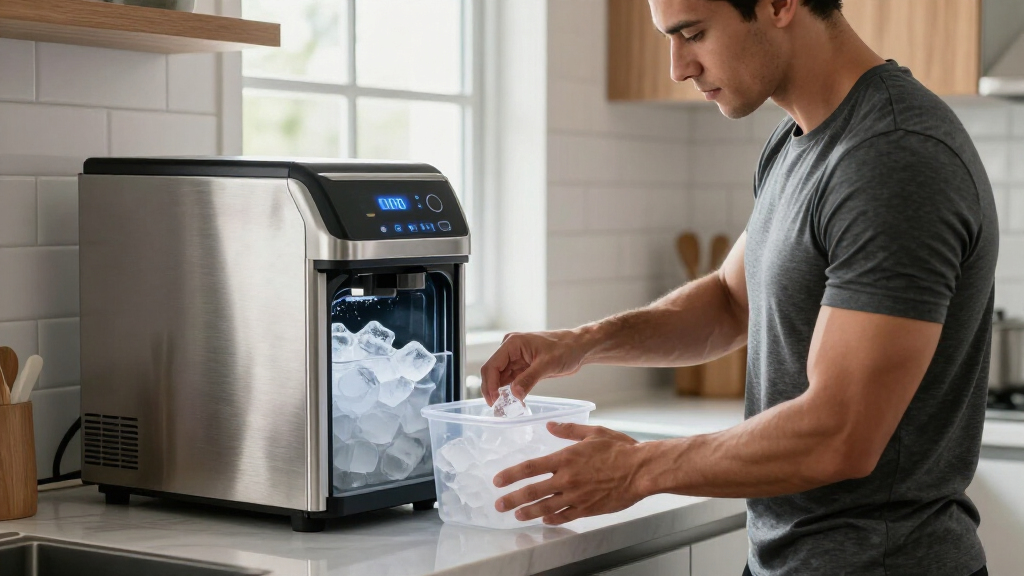 rated commercial ice maker for athletes