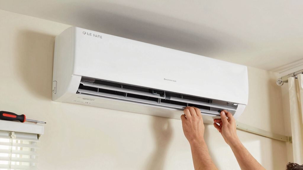 air conditioner for horizontal sliding window