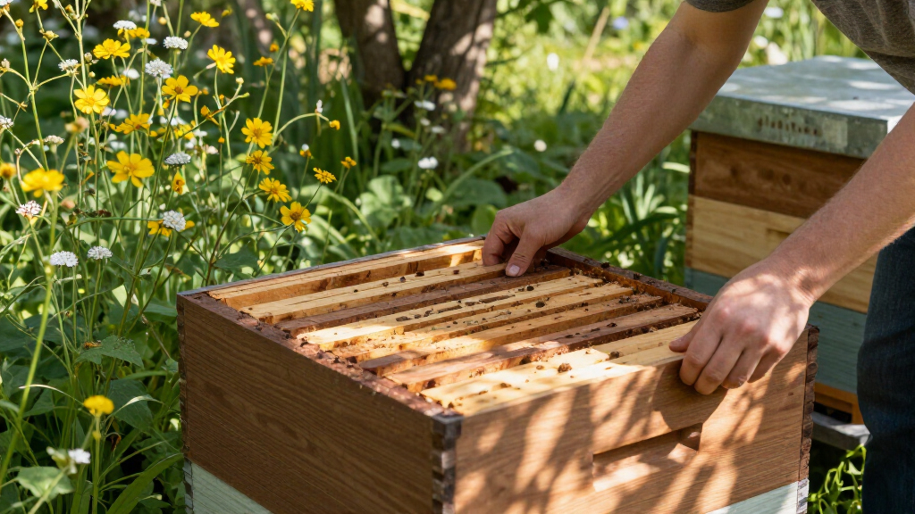 best beehive starter kit for pollinator gardens