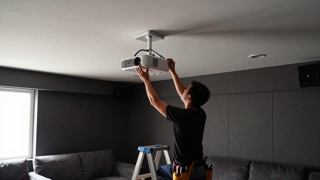 universal projector ceiling mounts for large projectors