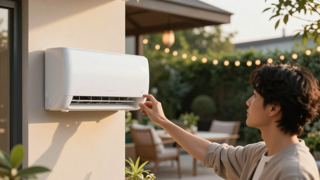 mini split air conditioner heat pump