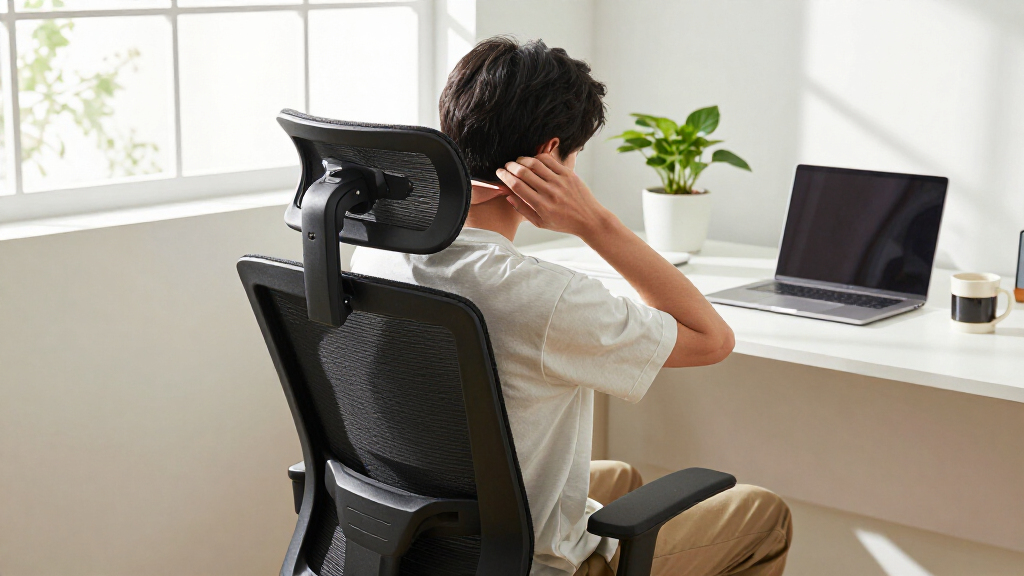 Ergonomic office chair for long hours