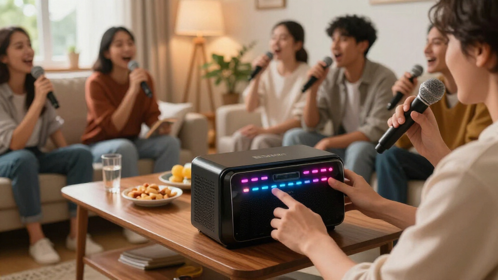 premium karaoke machine for house parties