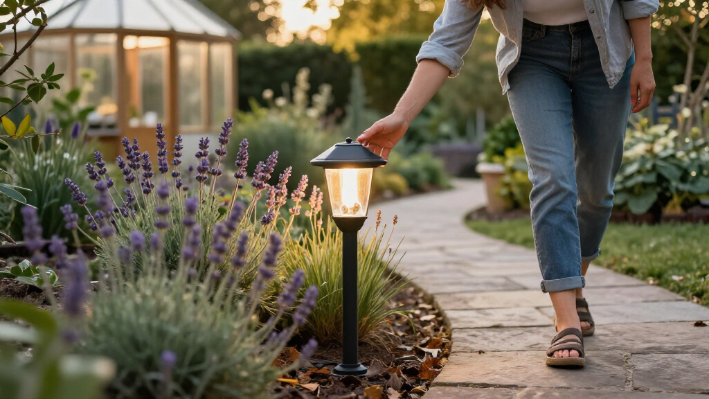 outdoor solar garden lights