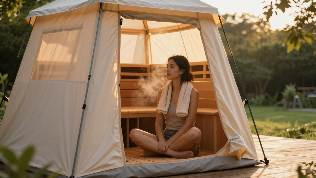 best portable infrared sauna tent