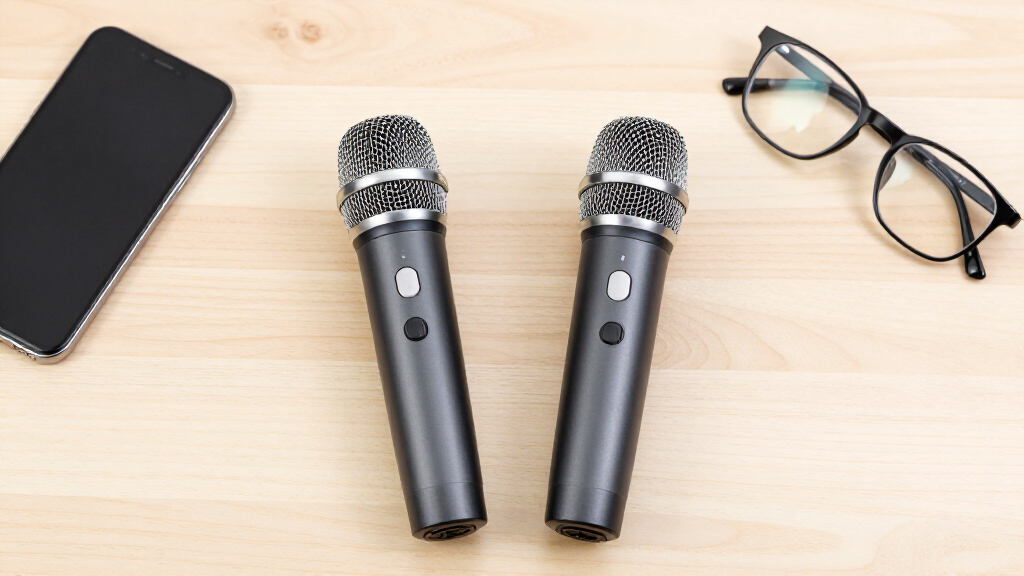 portable wireless microphones