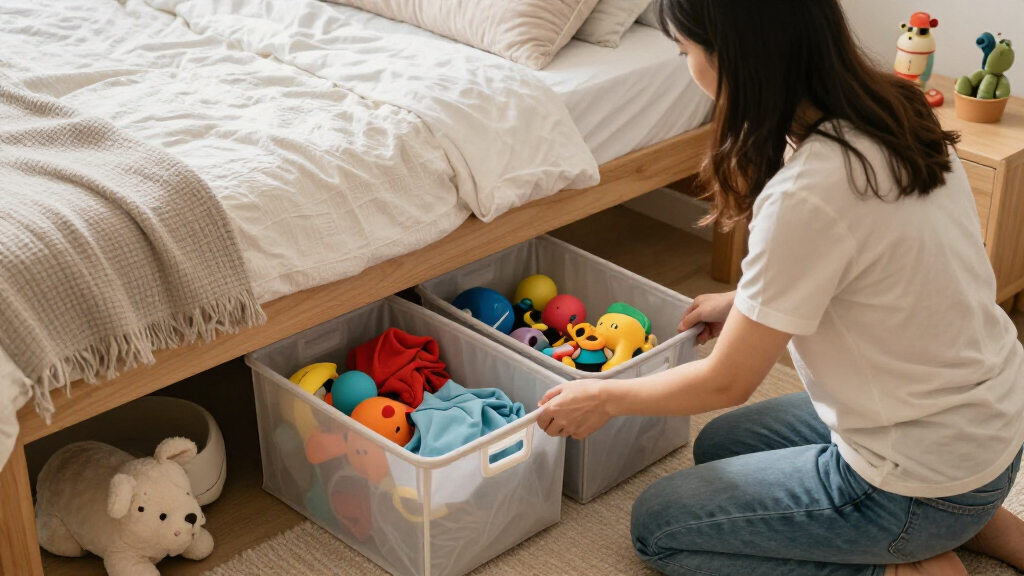 under bed storage