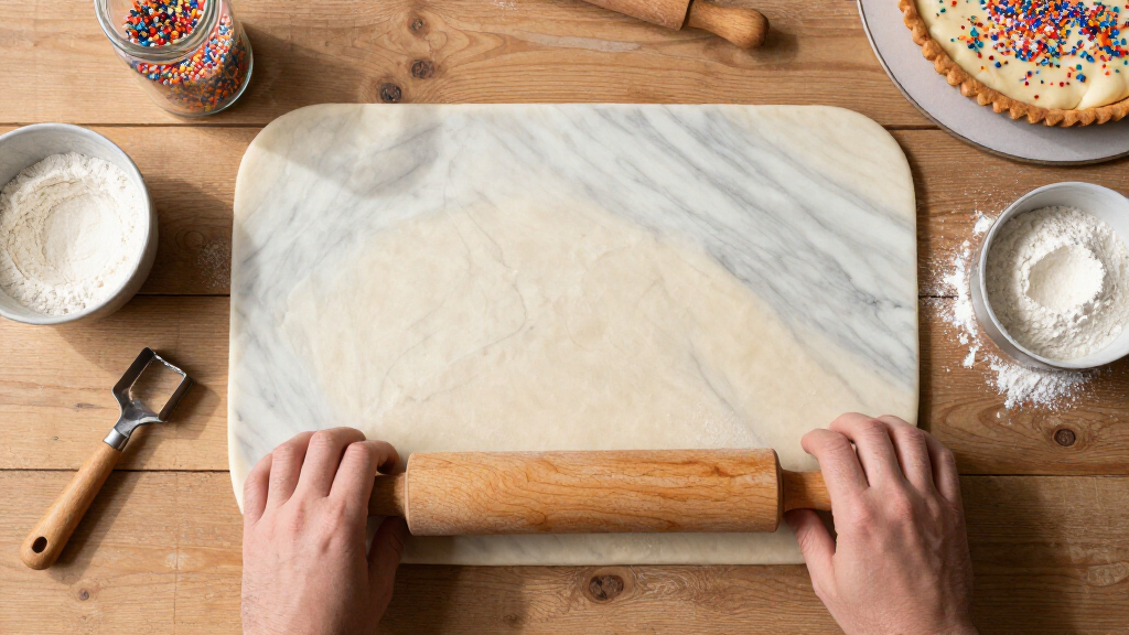 extra large marble slab for pastry work