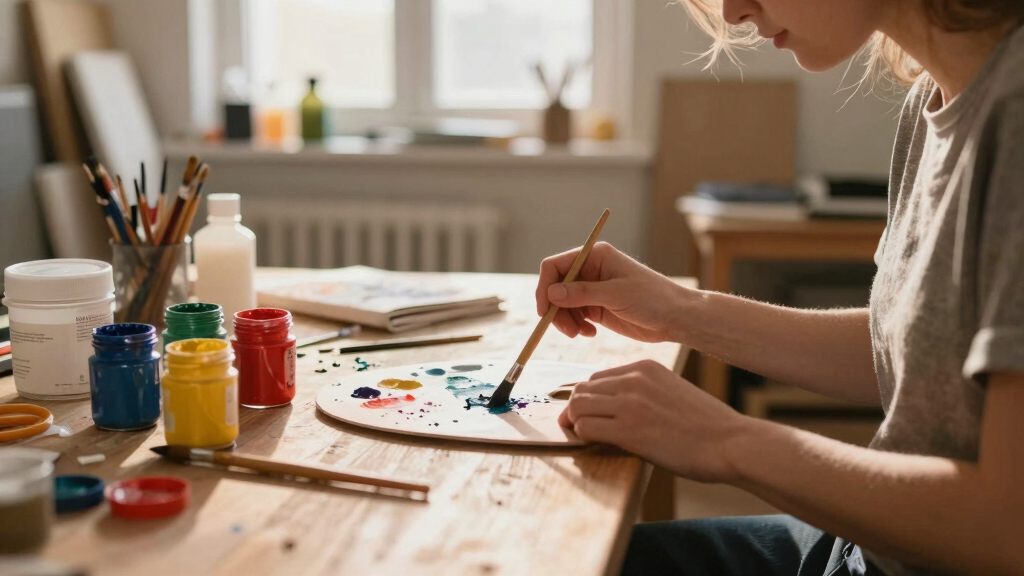 art supplies for DIY projects