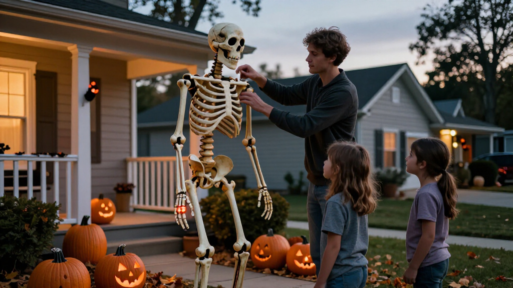 Halloween animatronic props