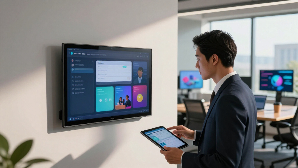 Signage media player for multi location business
