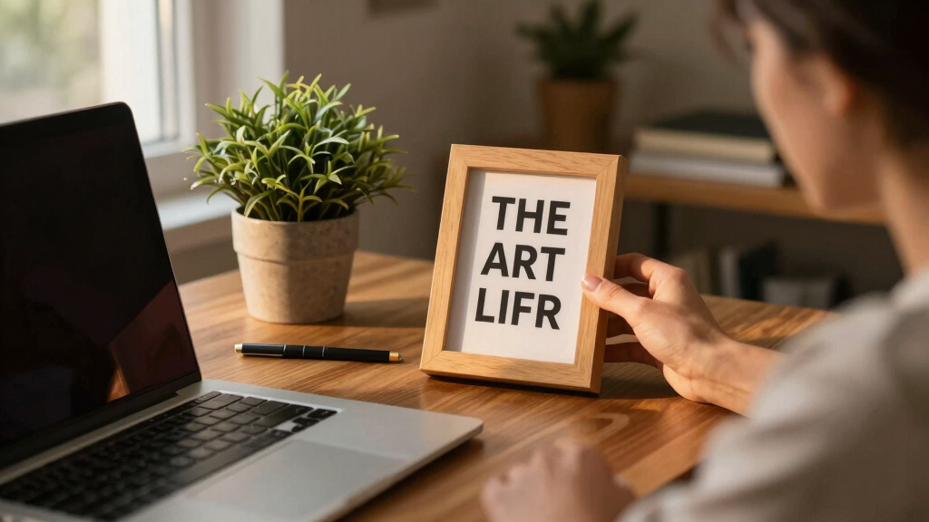 motivational quote desk accessories