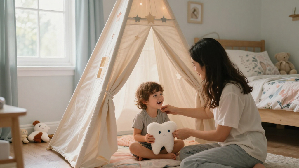 fairy tents for tooth fairy themed bedrooms
