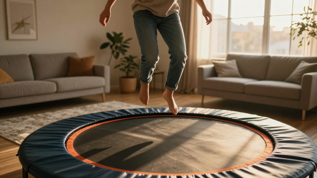 best rebounder trampoline for indoor exercise