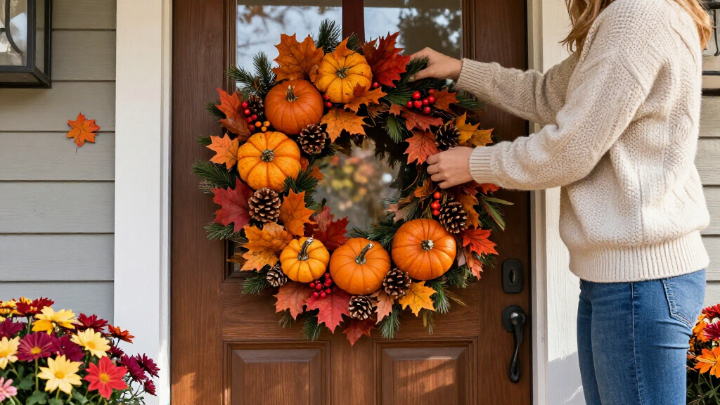 fall wreaths for door