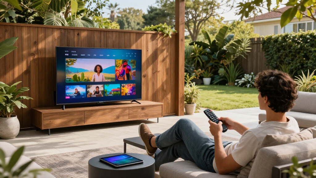 outdoor smart TVs