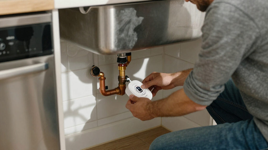 smart water leak detector system