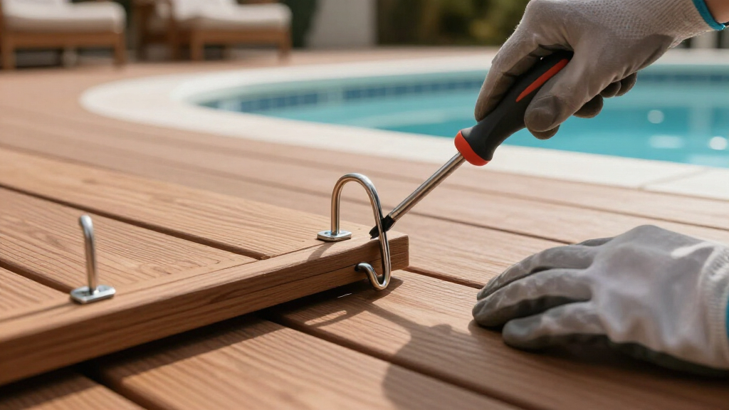 pool safety hooks