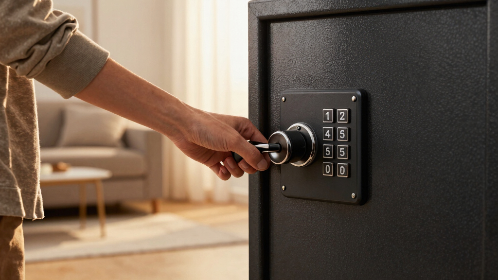 best home safe room lock
