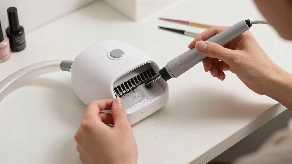 best nail dust collector with suction