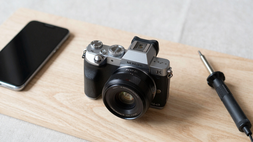 top-rated 4K mirrorless camera for makerspaces