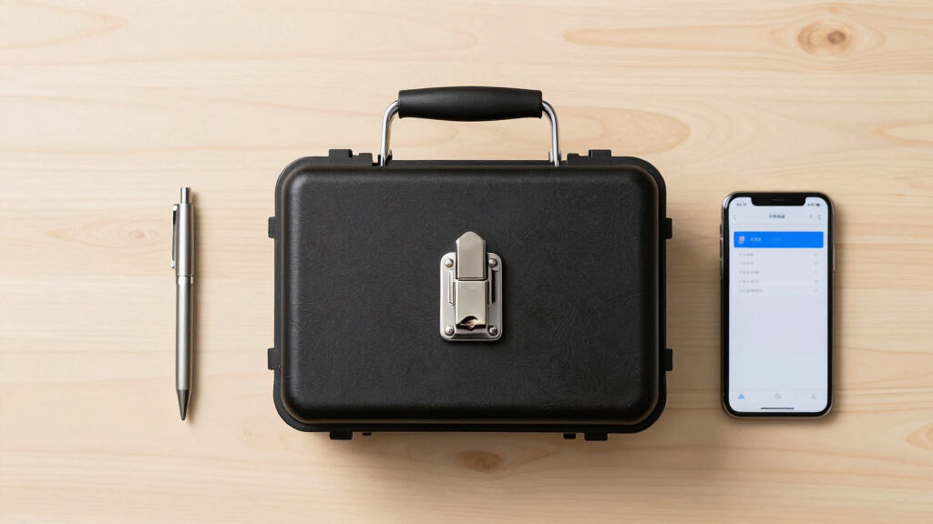 best portable file box with lock