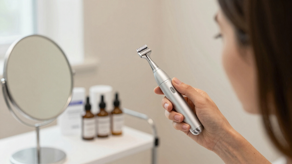 best microneedling pen with adjustable depth