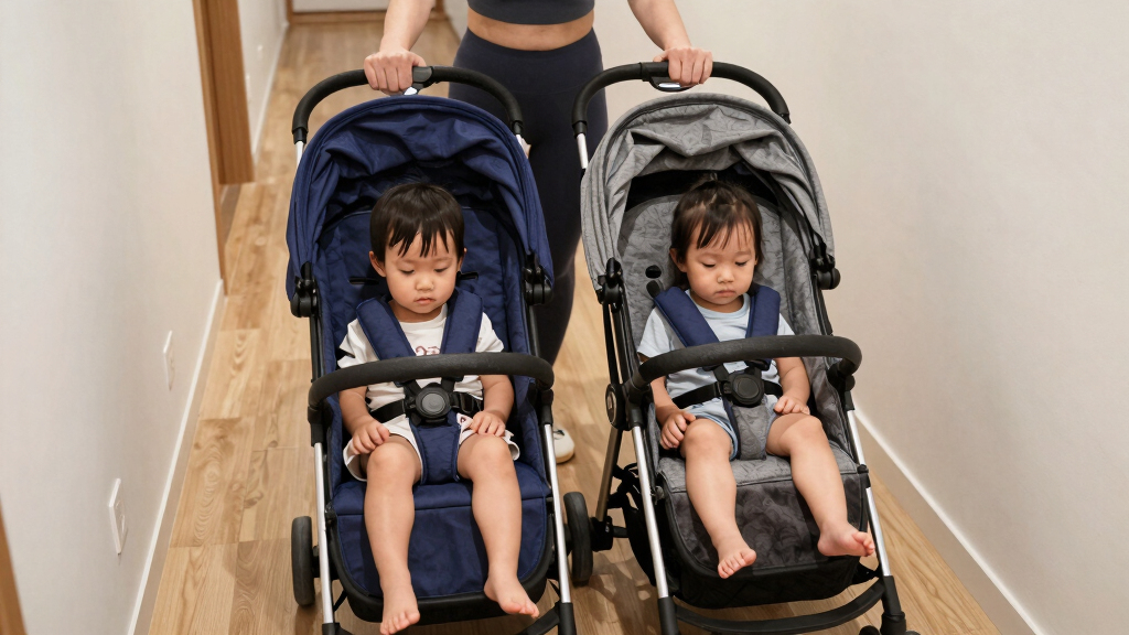 best double strollers for blended family logistics