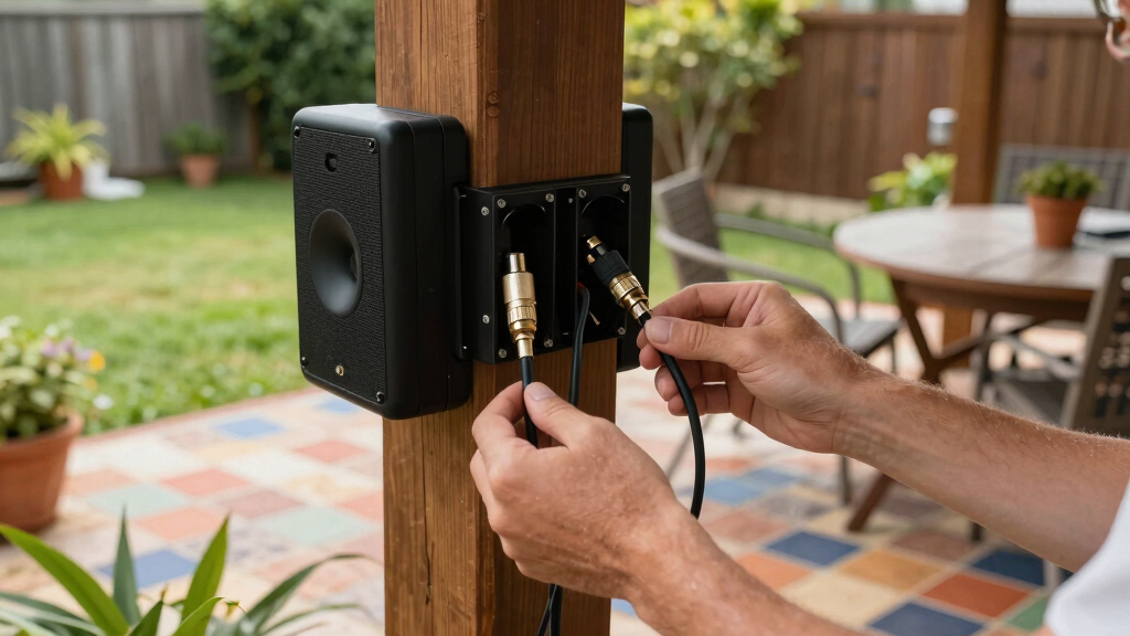 best outdoor speaker system for backyard