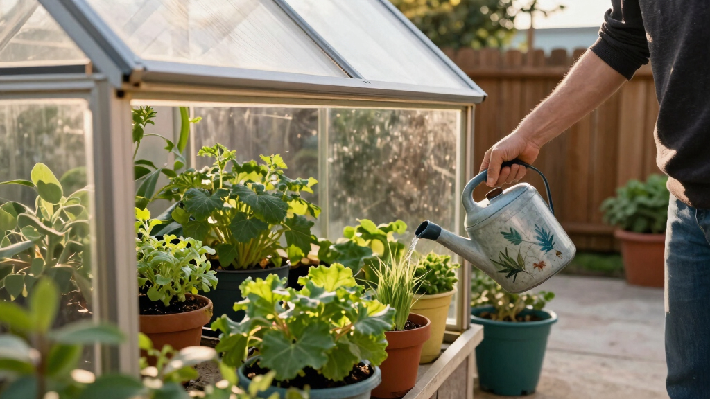 best lean-to greenhouse for small patio gardens