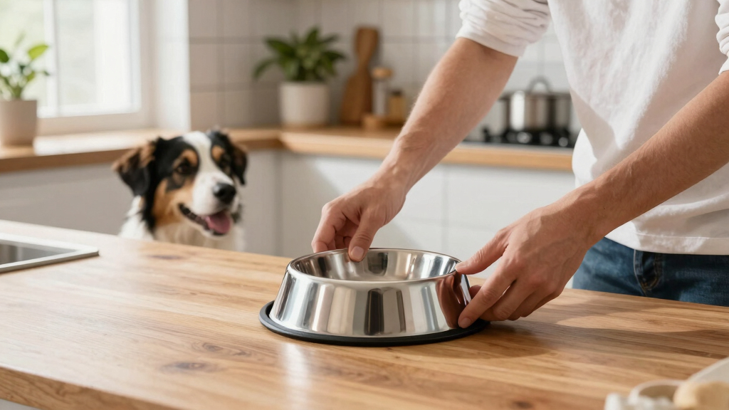 best stainless steel raised dog bowls